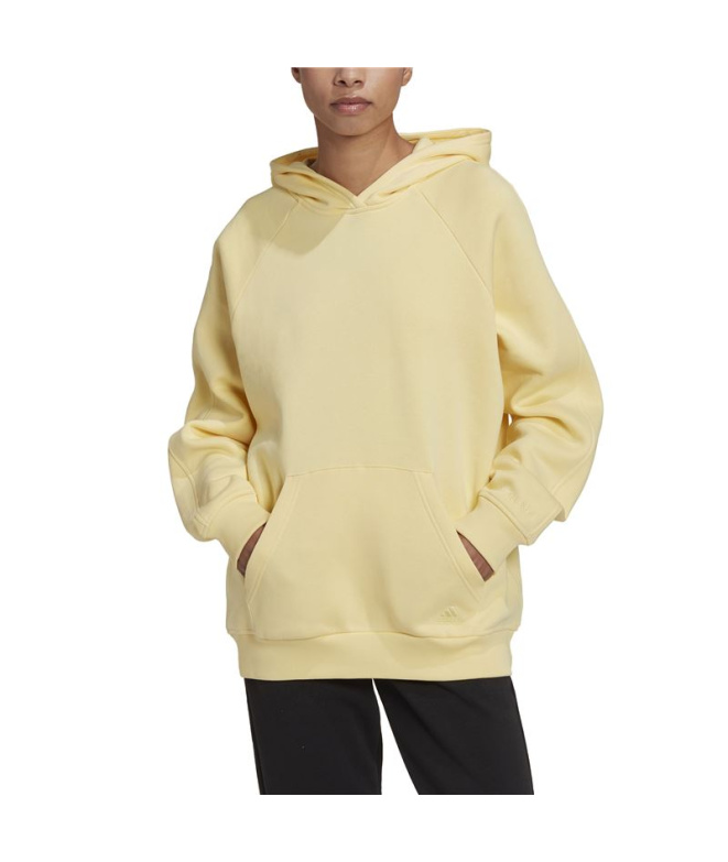 Sweat boyfriend en polaire adidas ALL SZN,...