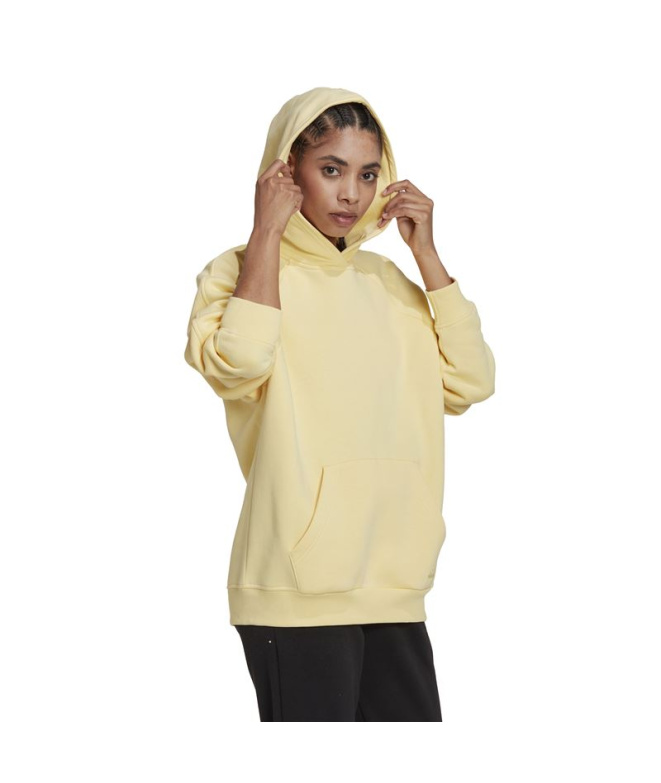 Sweat boyfriend en polaire adidas ALL SZN,...