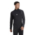 Camiseta fitness Homem adidas com zíper 1/4 e blocos de cores BK