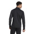 Camiseta fitness Homem adidas com zíper 1/4 e blocos de cores BK