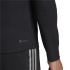 Camiseta fitness Homem adidas com zíper 1/4 e blocos de cores BK
