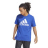 T-shirt Homme adidas Essentials à grand logo unique bleu