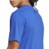 Camiseta Homem adidas Essentials com logo grande único azul