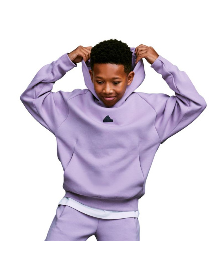 Sweat adidas ZNE HD Enfant couleur foie