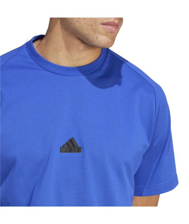 T-shirt bleu adidas ZNE Homme