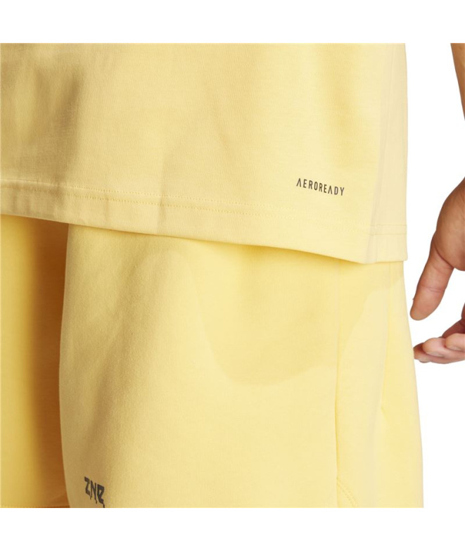 Camiseta adidas Z.N.E. Hombre Amarillo