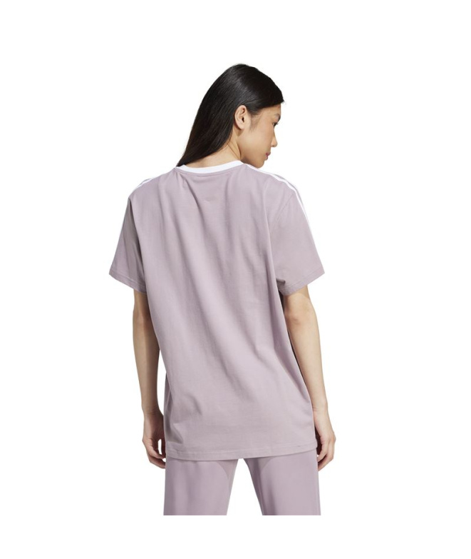 T-shirt adidas 3Stripes Bf Femme lilas