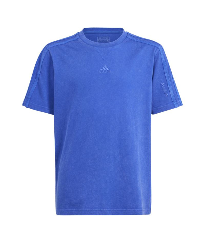 Camiseta azul Infantil adidas