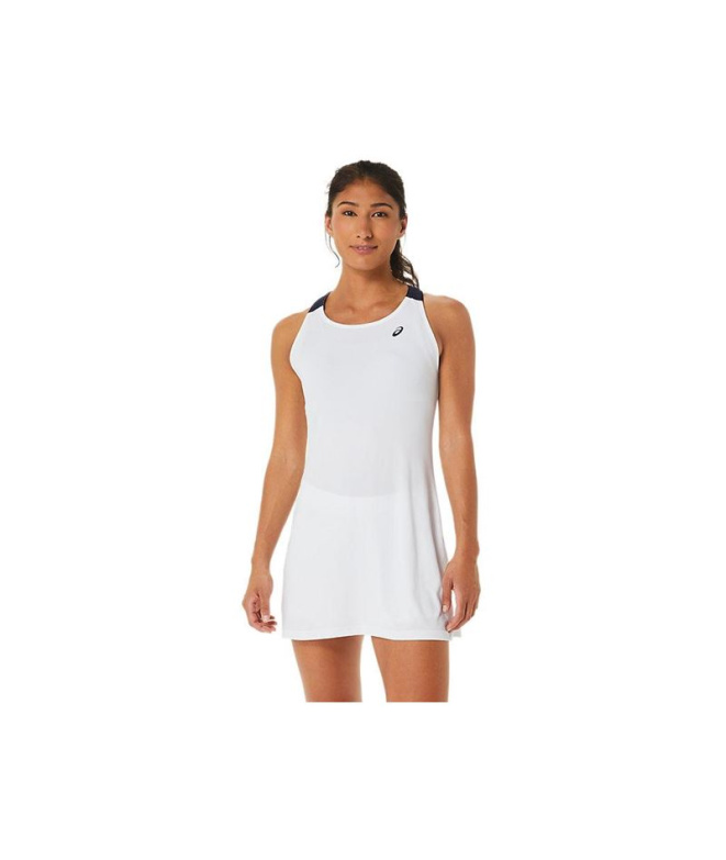 Robe Tennis blanche ASICS Court Femme