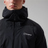 Chaqueta de montaña Berghaus Kember Vented Shell negro Hombre