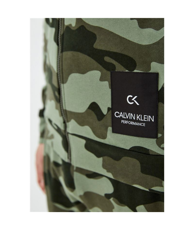 Veste Fitness Calvin Klein à fermeture éclair...