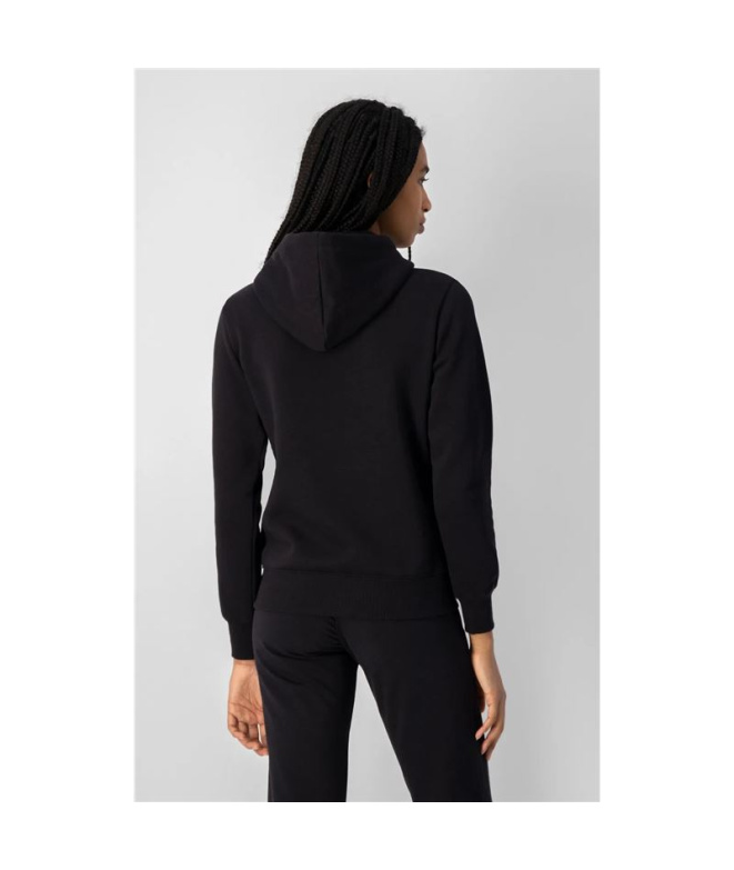 Champion à capuche Sweat Femme noir