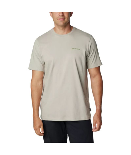 Camiseta Columbia Explorers Canyon™ Back Homem cinza
