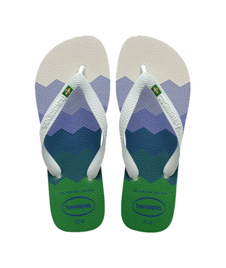 Chanclas Havaianas Brasil Fresh Blanco Mujer