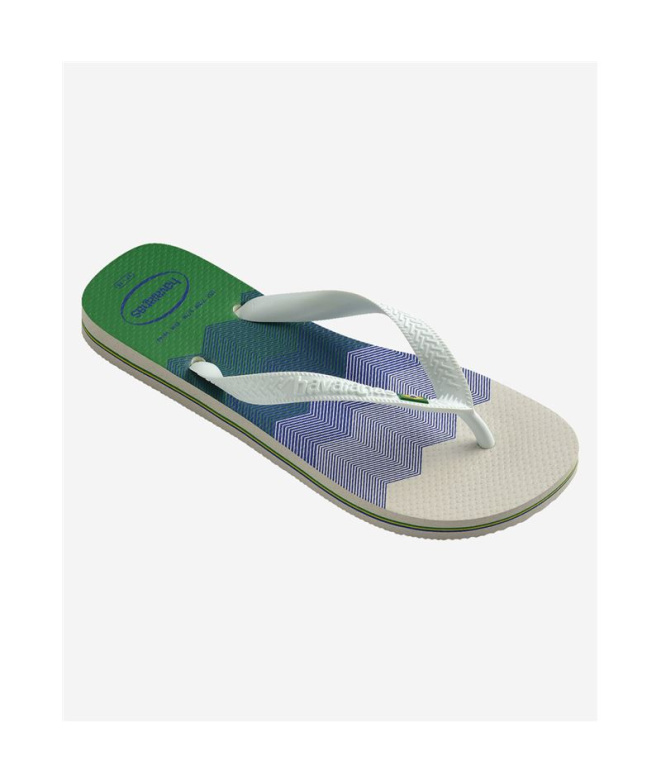 Chinelos Havaianas Brasil Fresh White Mulher