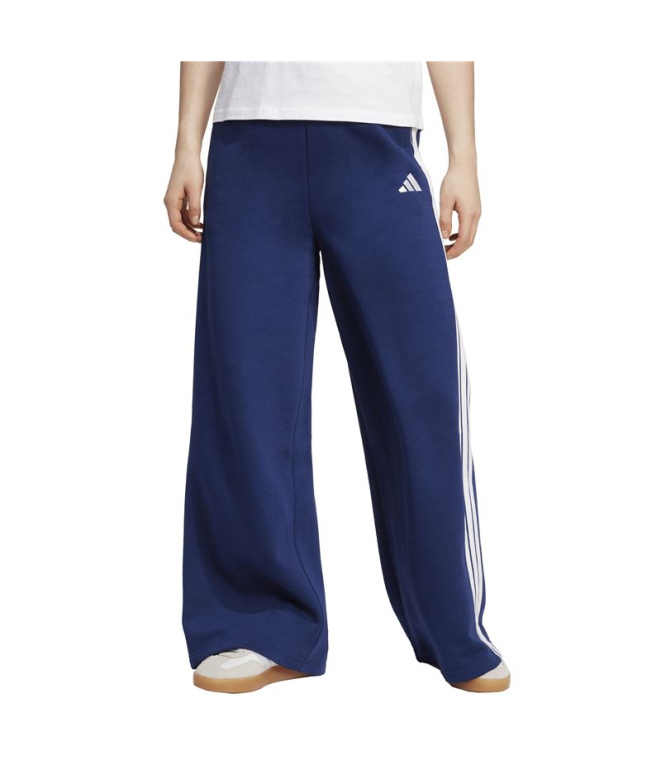 Pantalón adidas 3 Bandas Fl Mujer Azul Oscuro