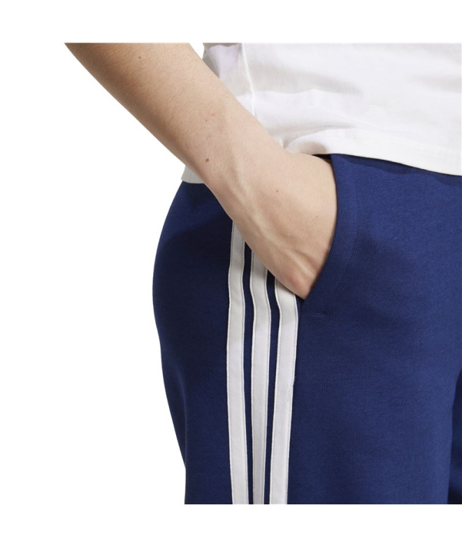Pantalón adidas 3 Bandas Fl Mujer Azul Oscuro