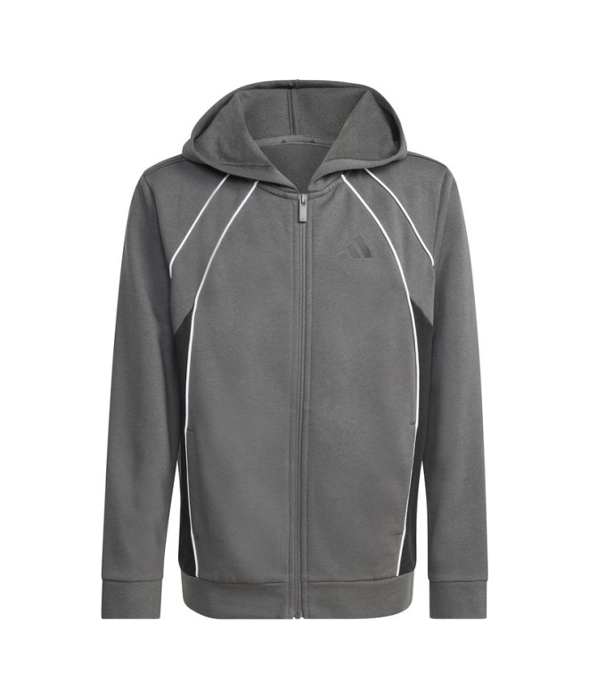 Casaco com capuz adidas Colour Block Infantil ,...
