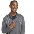 Chaqueta adidas Colour Block Hoodie Infantil Gris/Negro/Blanco