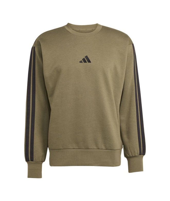 Homem Moletom adidas Essentials Three Stripes...