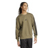 Homem Moletom adidas Essentials Three Stripes verde/preto