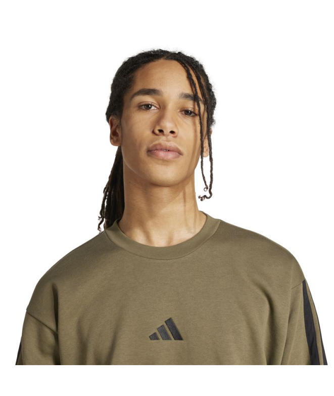 Sudadera adidas Essentials Three Stripes Hombre...