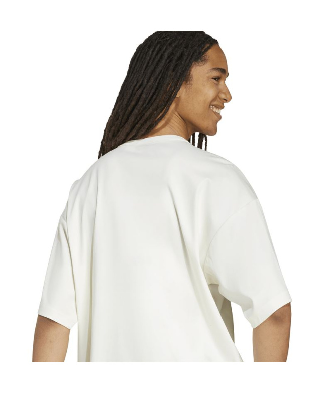 Camiseta branca Homem adidas Soft Lux