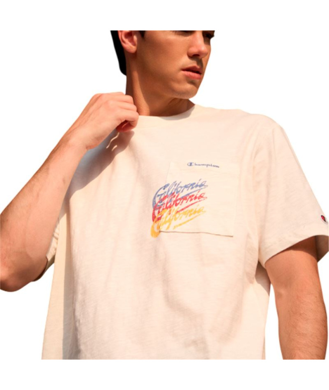 T-shirt jaune Homme pour homme Champion