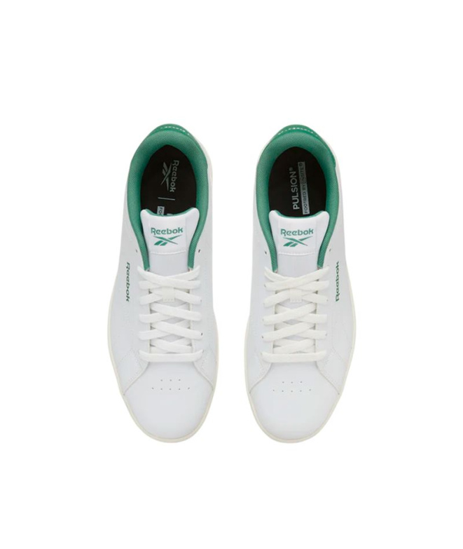 Chaussures Reebok Court Clean blanches et vertes