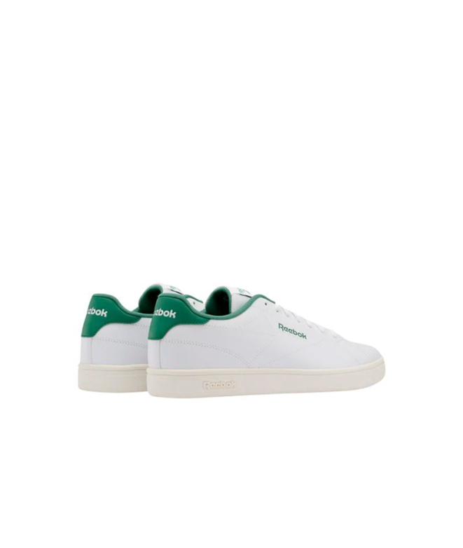 Chaussures Reebok Court Clean blanches et vertes
