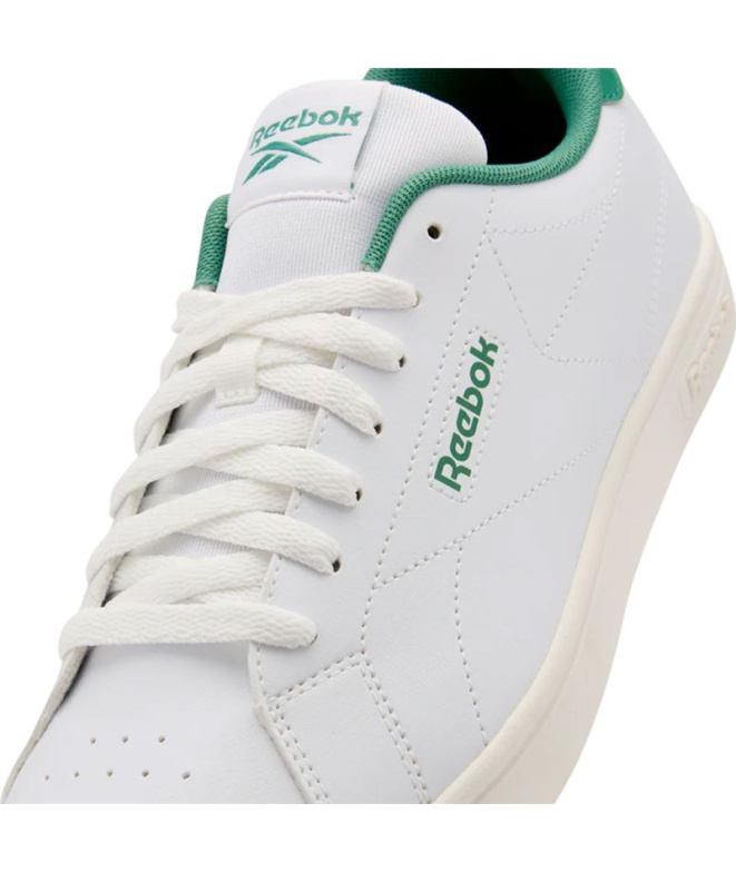 Chaussures Reebok Court Clean blanches et vertes