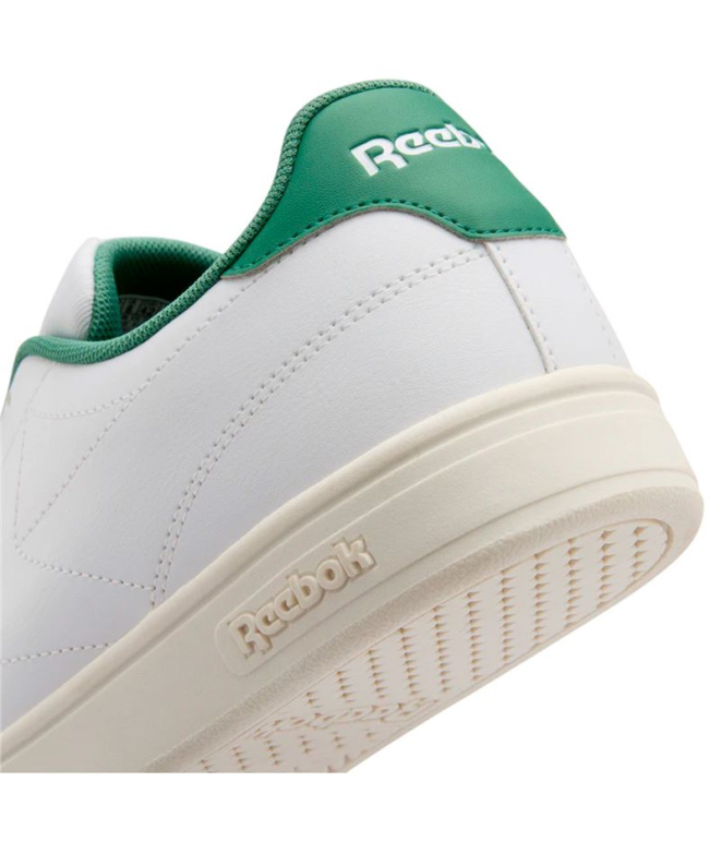 Chaussures Reebok Court Clean blanches et vertes