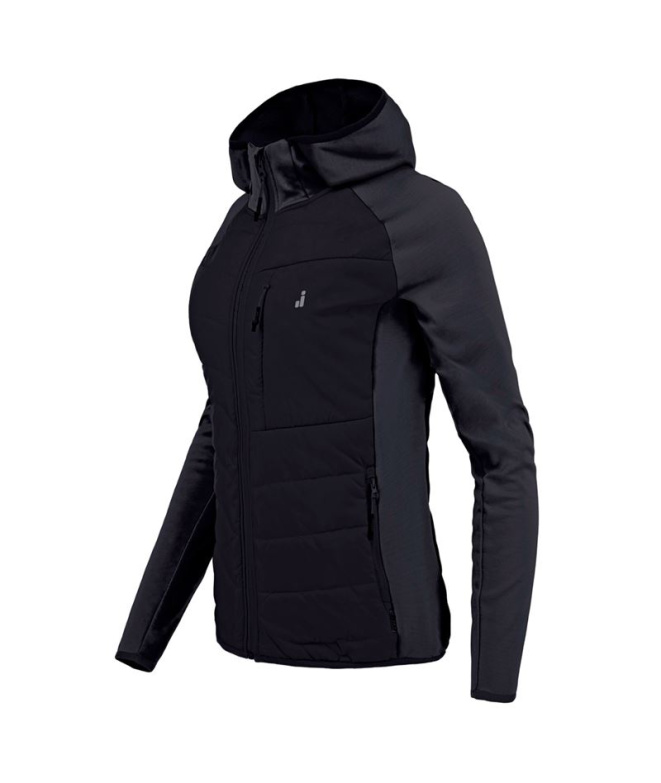 Anorack noir Joluvi Hybrid 2.0 Femme