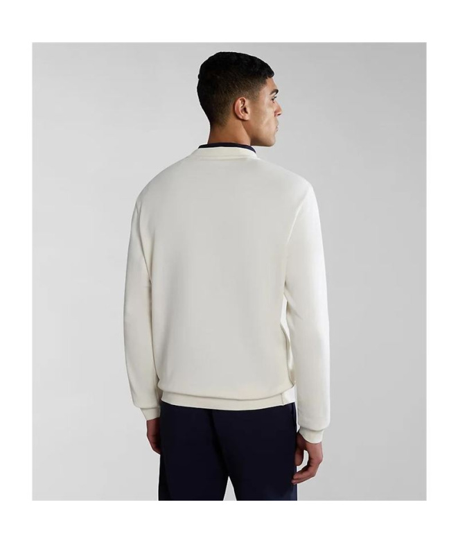 Sudadera Napapijri B-Aylmer C Blanco Hombre