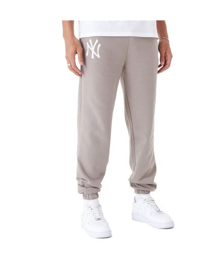 Pantalones New Era League Essential New York Yankees Beige