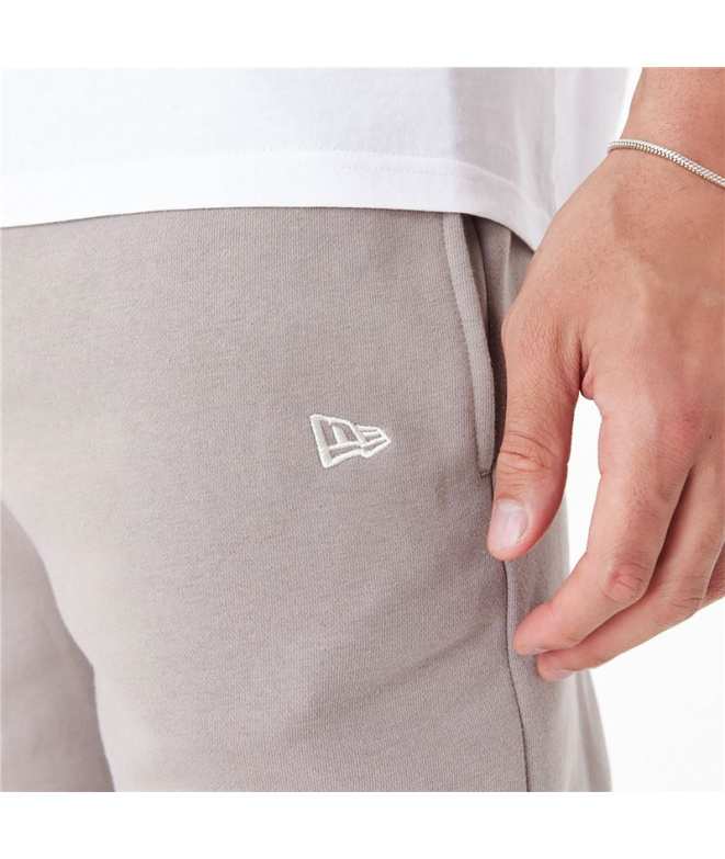 Calça bege New Era League Essential New York...