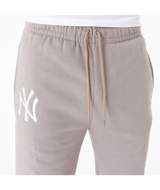 Calça bege New Era League Essential New York...