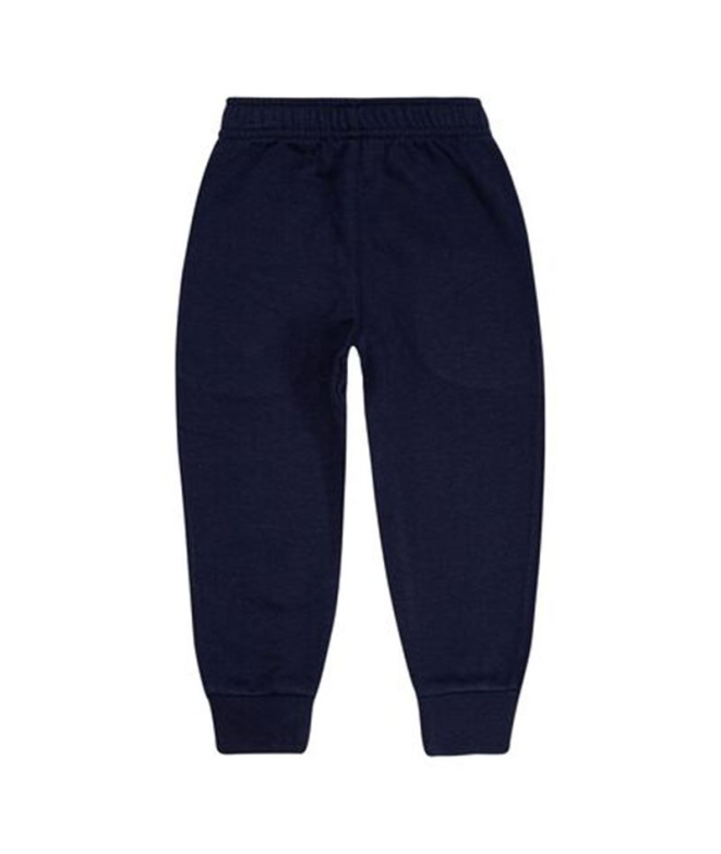 Calça Nike Club Fleece com Punho Canelado Azul