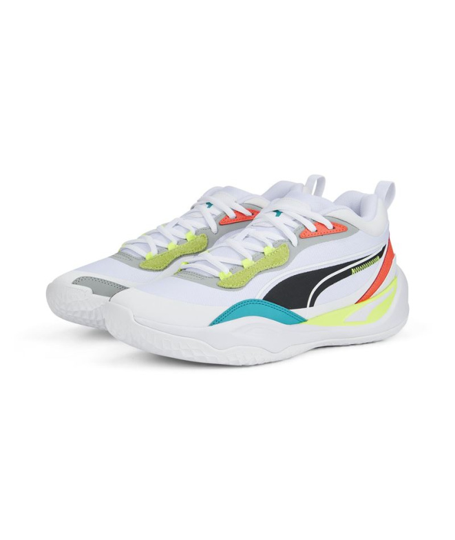 Zapatillas de Baloncesto Puma Playmaker Pro Blan