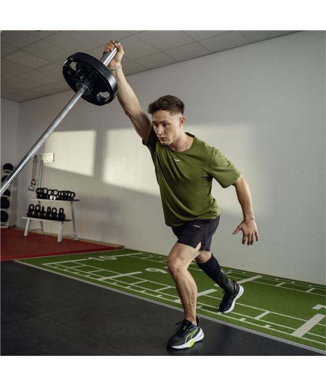 Camiseta Homem Puma FIT Triblend Ultrabreathe...