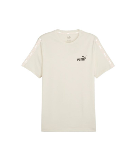 T-shirt Homme Puma Essentials+ Tape beige