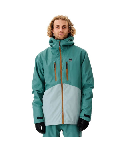 Chaqueta de Snowboard Rip Curl Freerider Verde Hombre