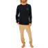 Sweat Rip Curl Re Entry Crew Homme noir