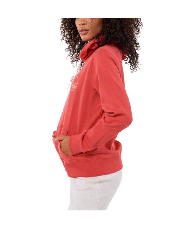 Sweat Sweat rouge Rip Curl Re Entry Femme