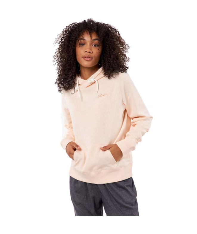 Sweat à capuche rose Rip Curl Re Entry Femme