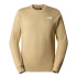 Sudadera de Montaña The North Face Simple Dome Crew Beige Hombre