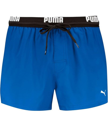 Short Maillot de bain Puma Logo 1P Ultra Bleu Homme