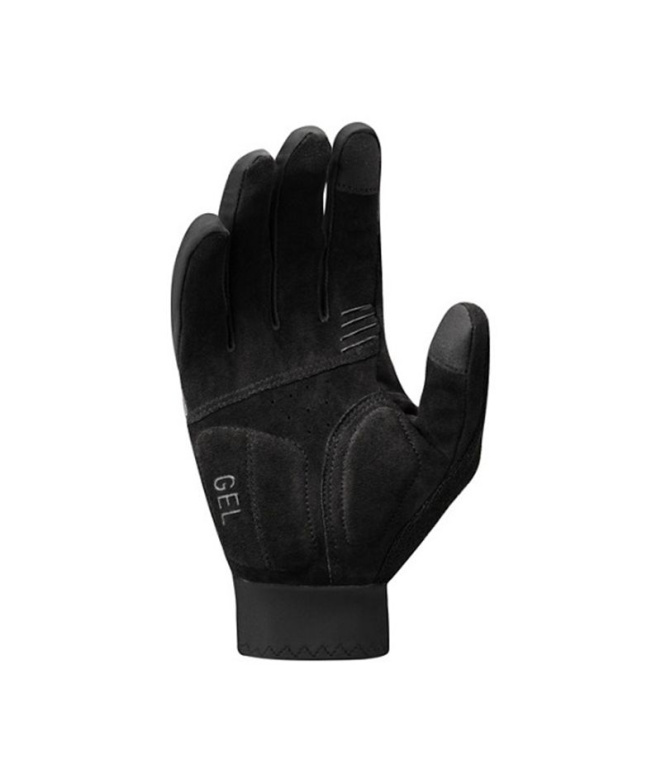 Luvas Luvas Shimano Explorer Ciclismo Gel pretas