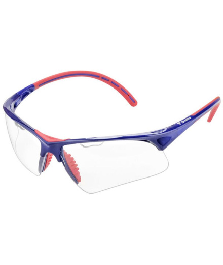 Lunettes de Squash rouges/bleues