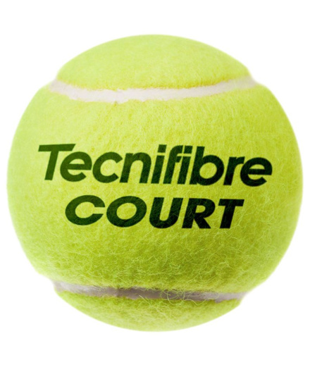 Tubo com 3 Bolas Bolas tênis Tecnifibre Court